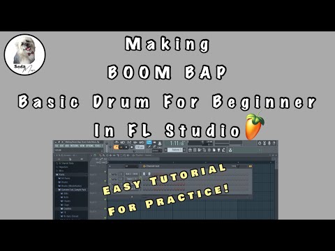 Making Boom Bap Basic Drum For Beginner In FL Studio