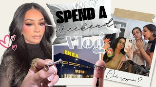 SPEND A WEEKEND🩶🛒- shopping with the sissybros, modelling, grillz |HXBA| SPEND A WEEKEND🩶🛒- shopping with the sissybros, modelling, grillz |HXBA|