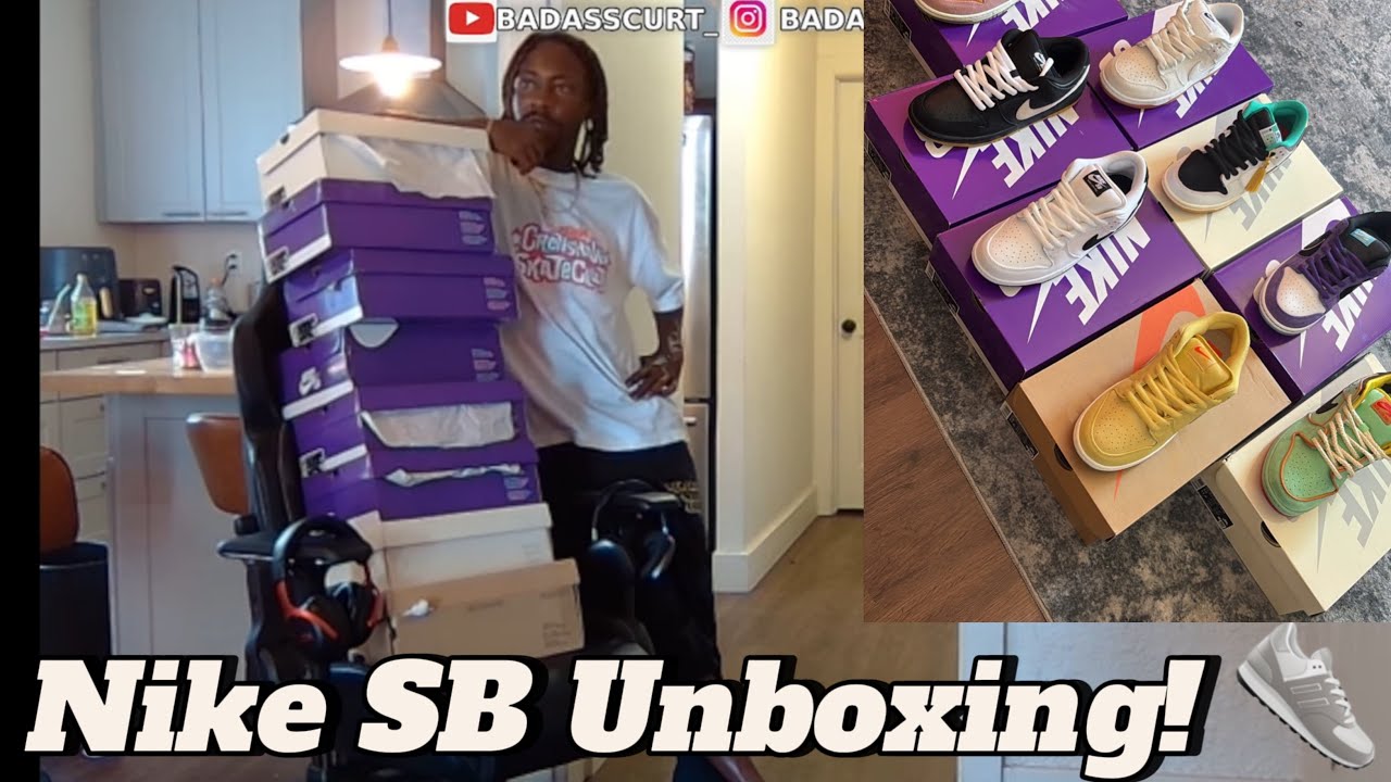Unboxing More Heat! Nike SB Unboxing Pt. 2 🔥 | Curtis Fontenot