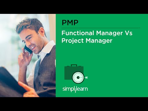 Functional Manager Vs Project Manager | PMP Tutorial Videos - Functional Manager Vs Project Manager | PMP Tutorial Videos