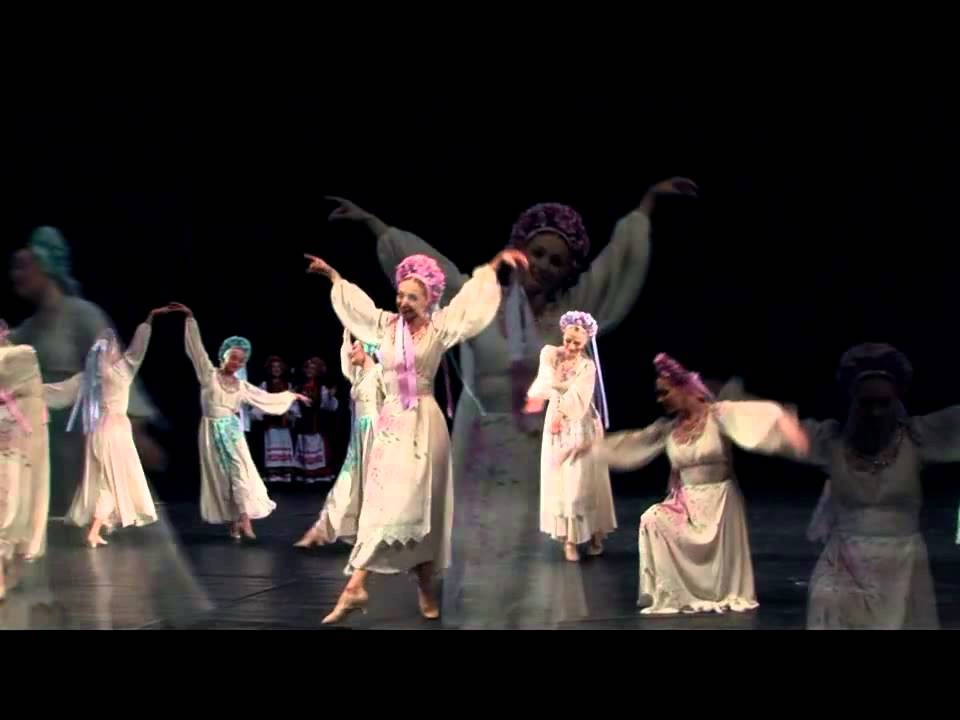 Веснянка, веночок українських пісень ансамблю Калина на заході Київ