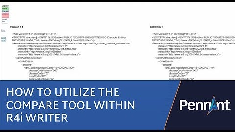 How to Utilize the Compare Tool within R4i Writer