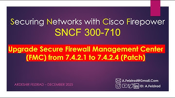 Upgrade Secure Firewall Management Center (FMC) from 7.4.2.1 to 7.4.2.4