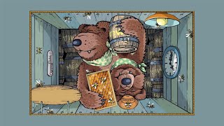 Медведи и мед (картинка перевертыш)