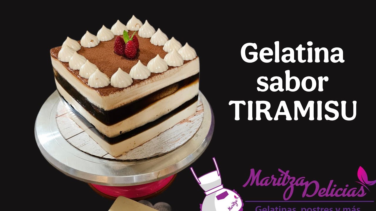 GELATINA SABOR TIRAMISU
