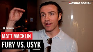 Matt Macklin On Tyson Fury vs. Oleksandr Usyk, Talks Ryan Garcia, Canelo, Lomachenko