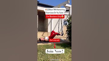 The Best TRX Hamstring Exercises | #andreatothtrx #besttrxworkouts #trxhamstring