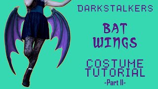How to make moving bat/dragon wings