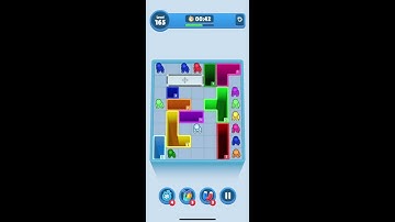Drop Away Level 165 Walkthrough Solution