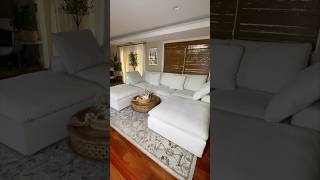 The Tivoli Cloud is a versatile couch that can be rearranged to fit any living room #mariocapasa