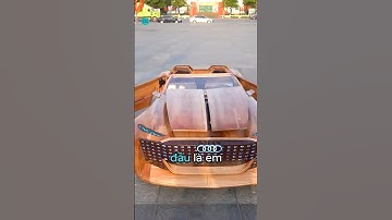 Chàng thợ mộc 9x Việt Nam chế tạo những siêu xe bằng gỗ khiến thế giới kinh ngạc - ĐỘC LẠ VIỆT NAM