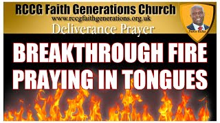 Praying In Tongues for Breakthroughs. #PastorRufus, #FaithGenerations, #PastorRufusprayer