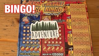 Fireball Bingo Tickets‼️California Lottery Scratchers🤞🍀🍀🍀