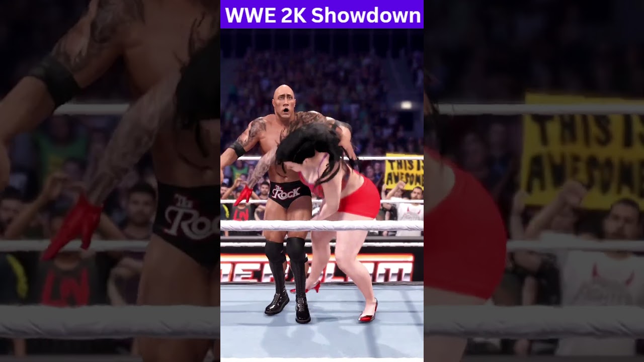 💥WWE2K25 – The Rock vs. Dilani 🎮 Iron Man Match🔥Intergender Wrestling Gameplay💪(Part-06)