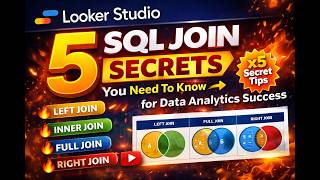 Joins in SQL for Data Analytics | Data Warehouse Tutorial | Tech Tutorials