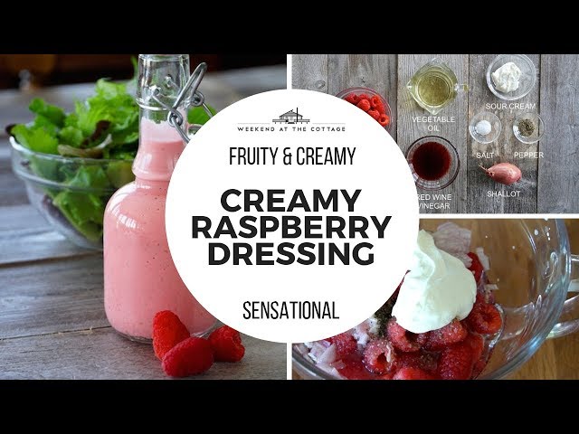 cream and vinegar dressing A Quick & Easy 5-Minute Sour Cream Salad Dressing