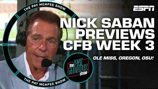 Nick Sabans advice for Lane Kiffins return + How Ohio State & Oregon recover | The Pat McAfee Show