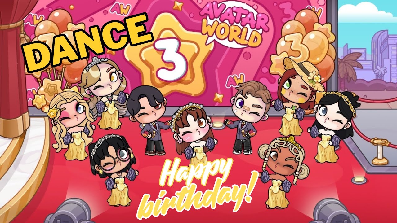 HAPPY BIRTHDAY AVATAR WORLD 🎉🥳 (Dance) 