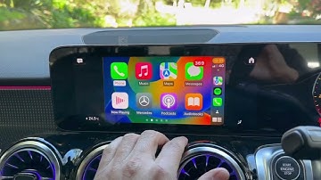 Enable wireless iPhone CarPlay and wireless android auto on Mercedes Benz with Smartworld cp-AA usb