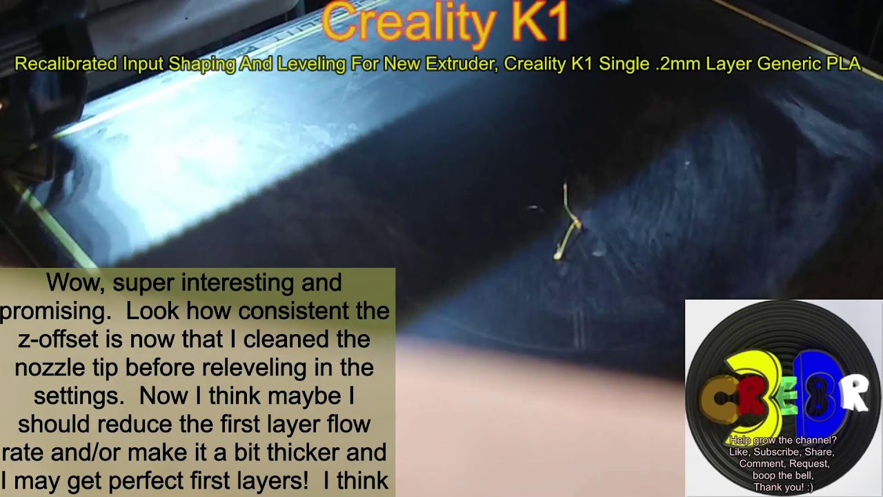 Consistency Test Reprint! Recalibrated Input Shaping Repeat Full Bed 1