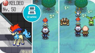 Cheat Keldeo Event | Pokémon Black and White on Drastic emulator. screenshot 3