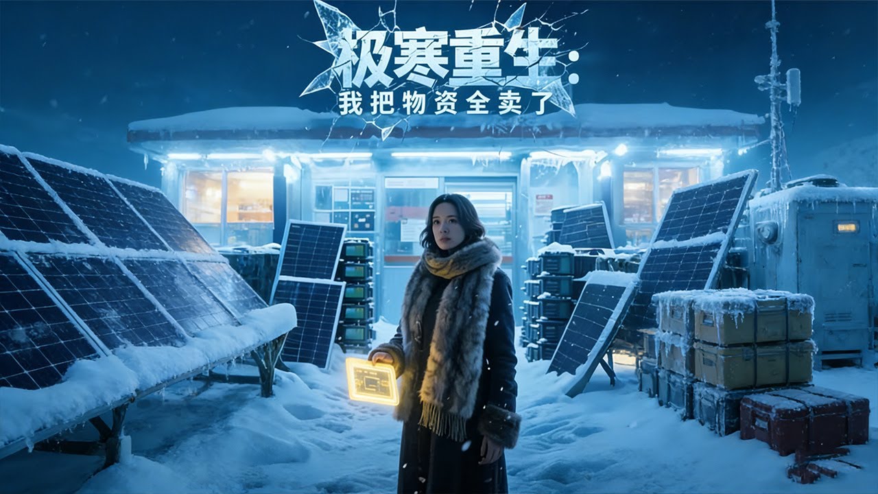 【热门🔥剧】极寒末日重生，觉醒复制系统，在末世开起“温泉超市”。恶霸想抢？村民想进？《极寒重生：我把物资全卖了》