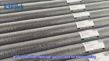 Hongtek Carbon Impregnated Cellulose Filter Cartridges