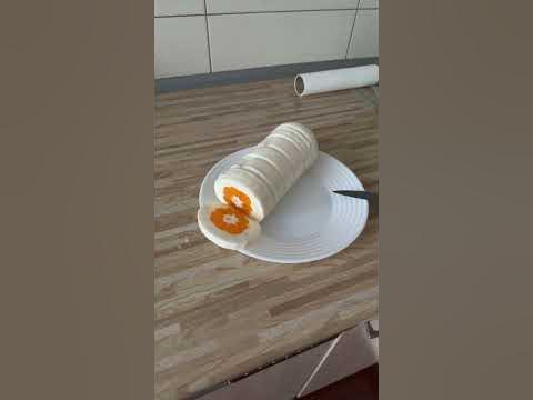 Мандарини у снігу #мандарини #десерт #сметана #крем #смаколики - YouTube