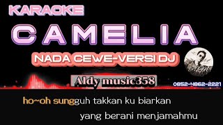 CAMELIA | KARAOKE NADA CEWE | VERSI DJ ALDY MUSIC358 | LAGU VIRAL TERBARU | RHOMA IRAMA