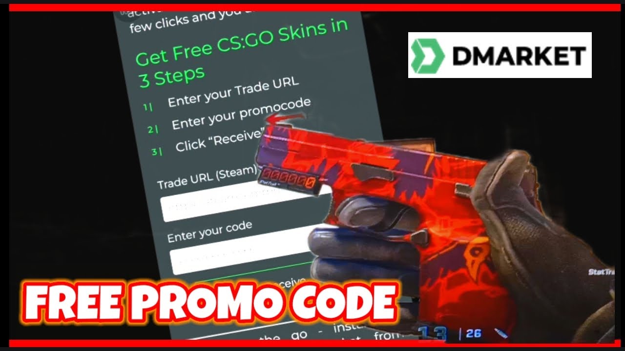 Dmarket free promo code