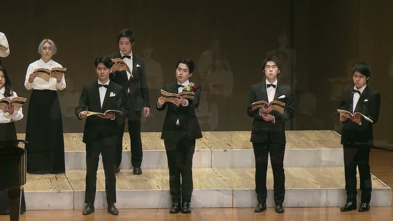 混声合唱とピアノのための「良寛相聞」