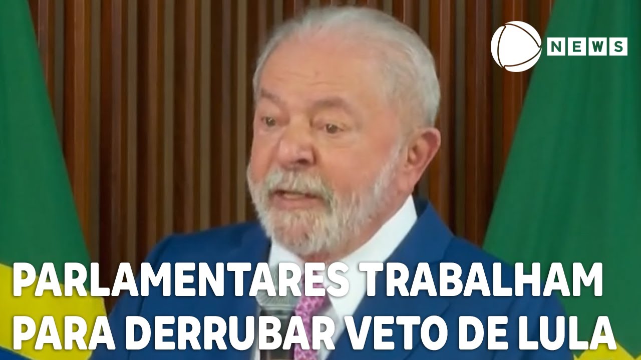 Parlamentares trabalham para derrubar veto de Lula