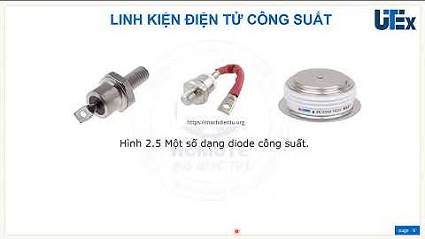 C2  Linh kiện điện tử công suất Diod.