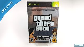 GTA Double Pack (GTA 3 & GTA Vice City) - Original Xbox Unboxing