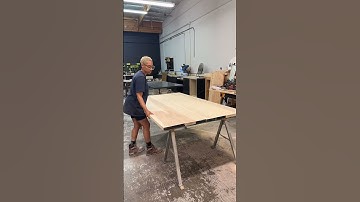 Making an oval shaped dining table with half round base  #diningroomfurniture #customwoodwork