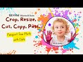 How to Resize, Crop & Add Date in MS Paint | Step-by-Step in Hindi