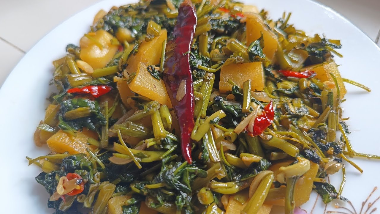 কলমি শাক ভাজি এভাবে করলে খেতে হবে অসাধারণ।kolmi shak vaji racipe.