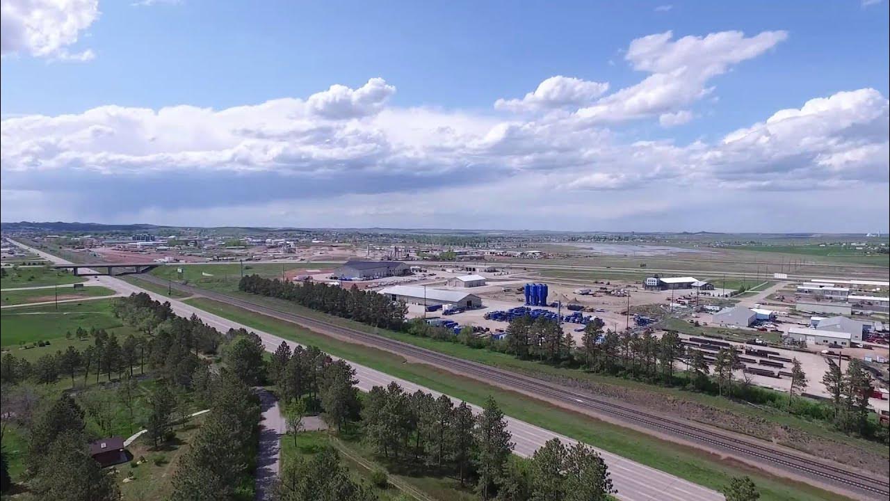 Aerial video Camplex Park Gillette Wyoming YouTube
