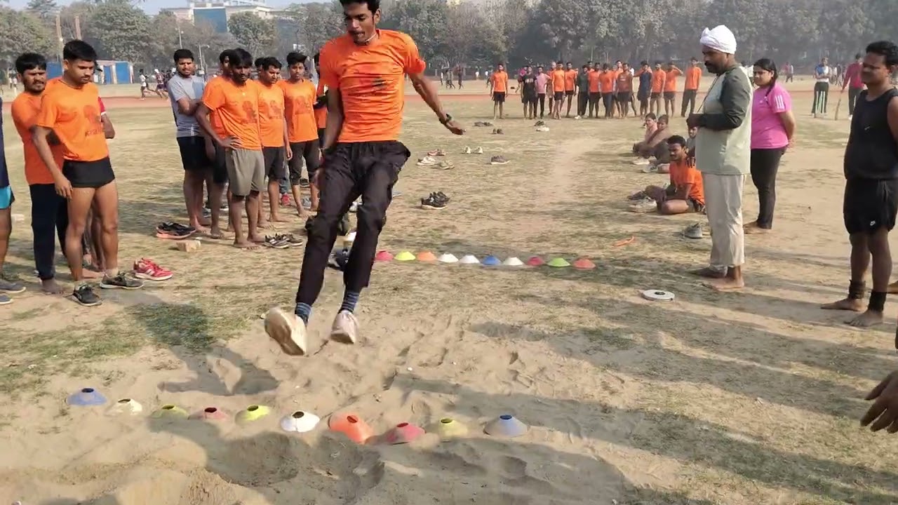 Long jump bihar police driver #long jump #long jump delhi police