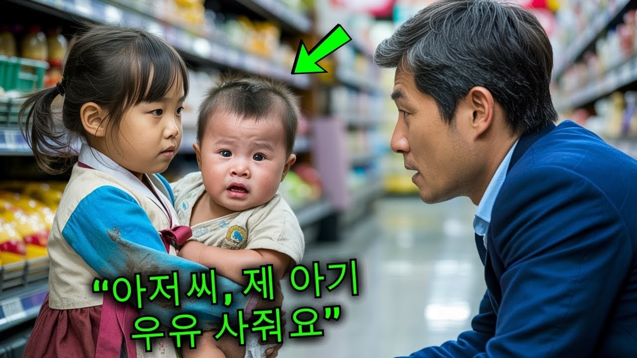 “얘한테 우유 좀 사줘요  저, 크면 꼭 돈 갚을게요” 노숙 소녀의 간절한 부탁에 백만장자가 충격을 받고 놀라운 행동을 하다