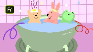 Illustration & Motion on Adobe Fresco: Creating a Live iPhone Wallpaper screenshot 3