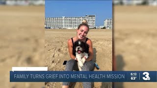 Family turns grief into mental health mission