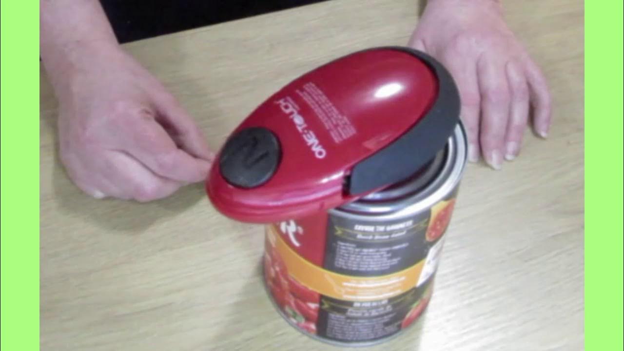 Handy can opener - battery operated