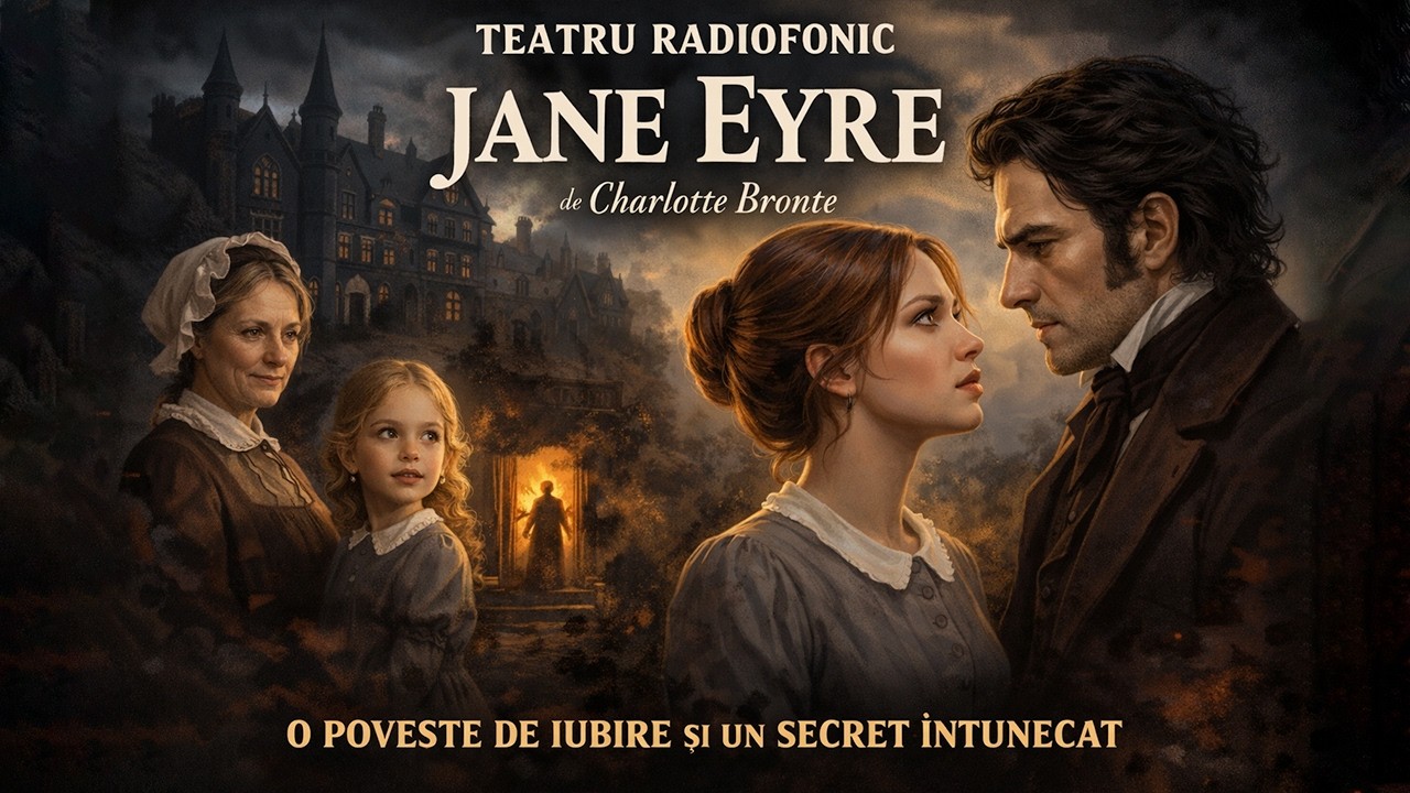 Secrete și iubire la Thornfield: „JANE EYRE” de Charlotte Brontë | Teatru pe Vinil🎭