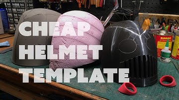 Prop: Live from the Shop - Making a Cheap Helmet Template
