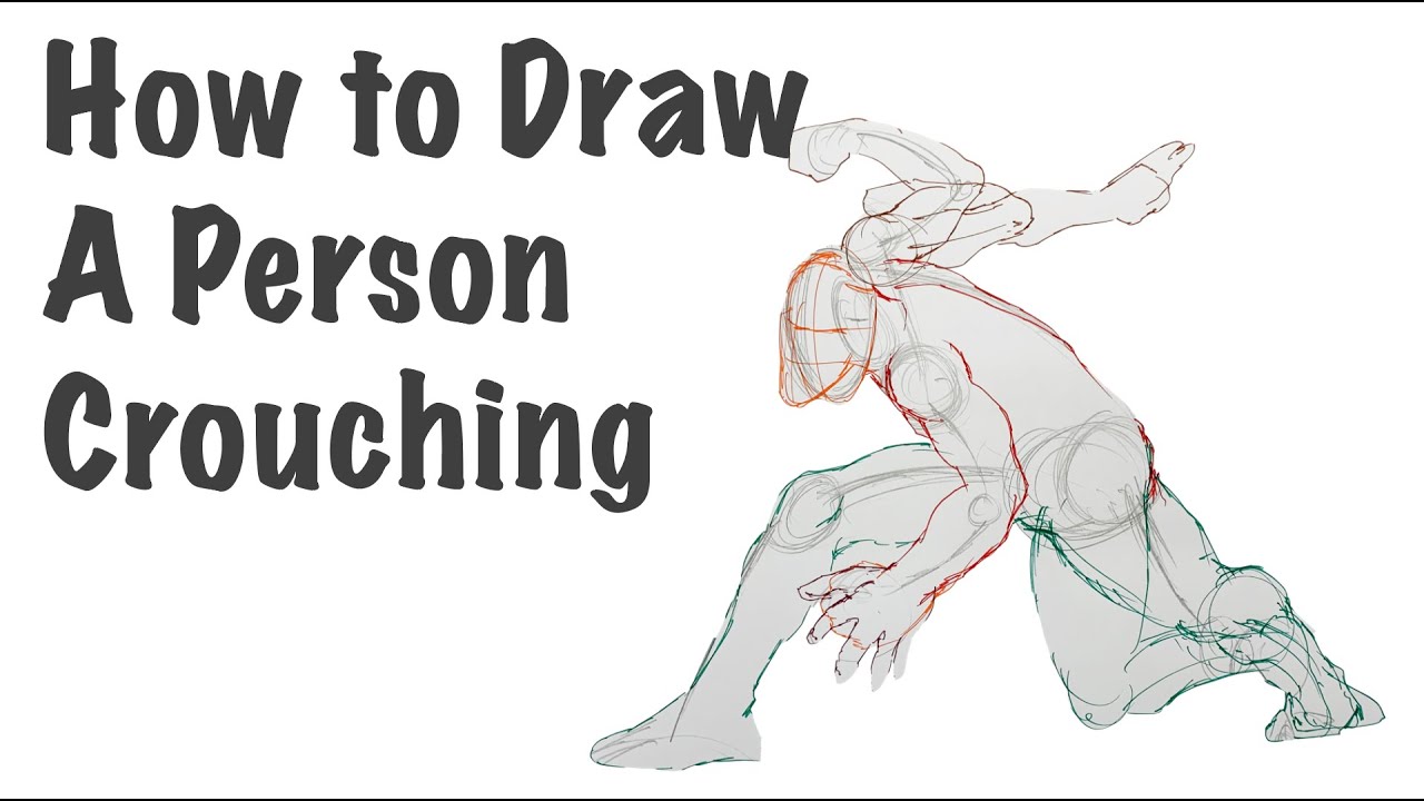 Crouching Pose Perspective One Point Perspective Is A Drawing Method That Shows How Things