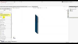 Solid works Simulation Tutorial -One Plus Phone Drop test Simulation
