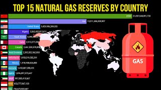 Top 15 Natural Gas Reserves by Country | Natural Gas by TrueStats 1,807 views 1 month ago 2 minutes, 2 seconds