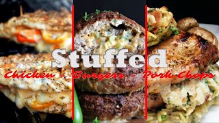 Stuffed Chicken | Stuffed Burgers | Stuffed Pork Chops LIVE!