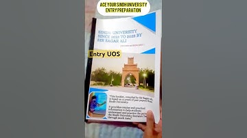 Ace Sindh University Entry Test #sindhuniversity #sagaralivlogs #sindhuniversityjamshoro #shortvideo